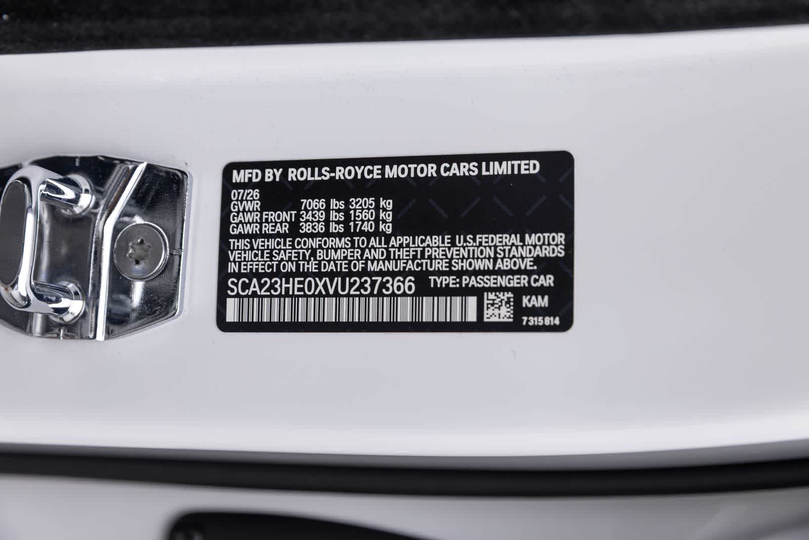 2027 Rolls-Royce Phantom 