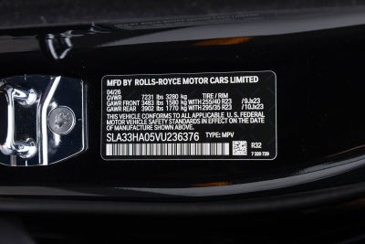 2027 Rolls-Royce Cullinan Black Badge