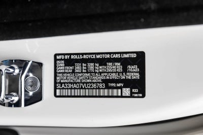 2027 Rolls-Royce Cullinan Black Badge