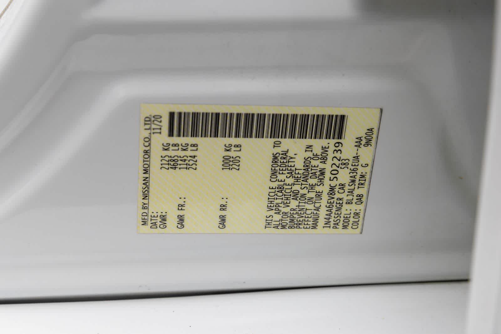 2021 Nissan Maxima SR