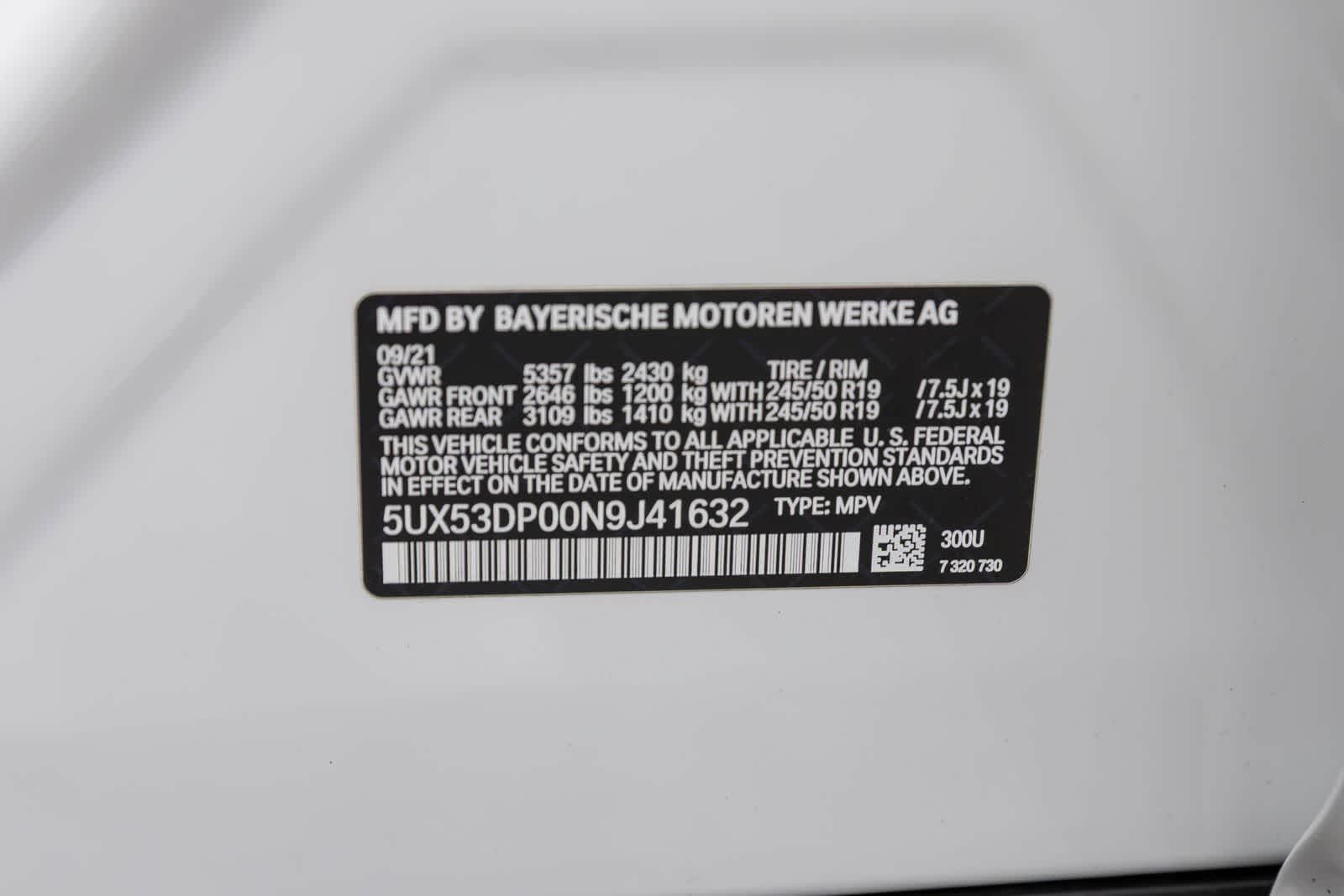 2022 BMW X3 xDrive30i xDrive30i