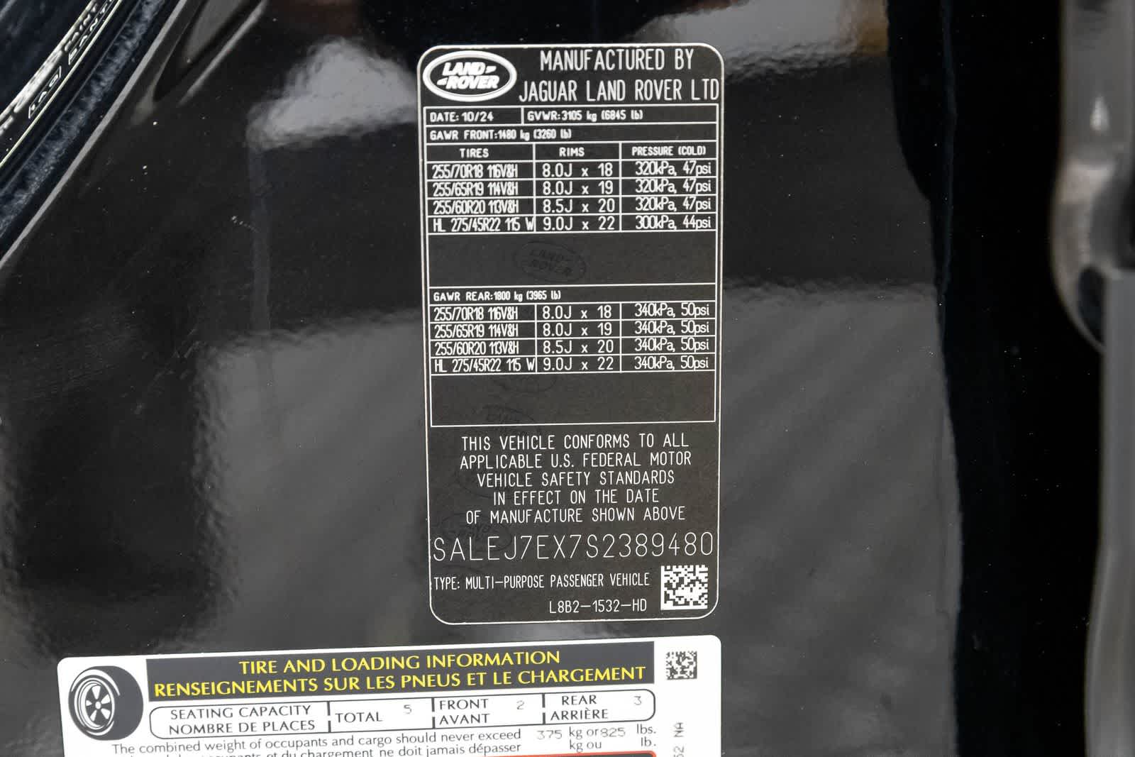 2025 Land Rover Defender S