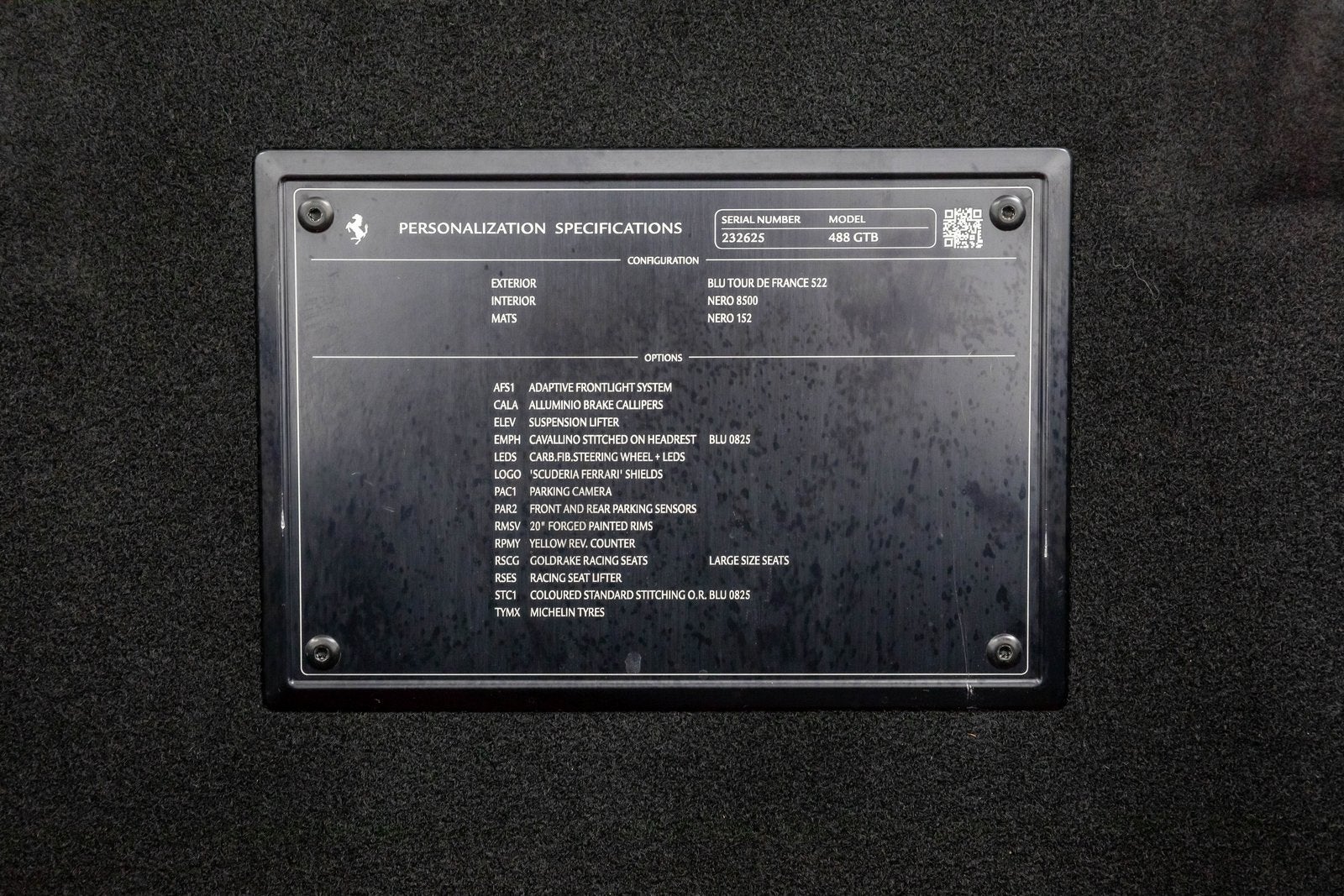 2018 Ferrari 488 GTB Coupe