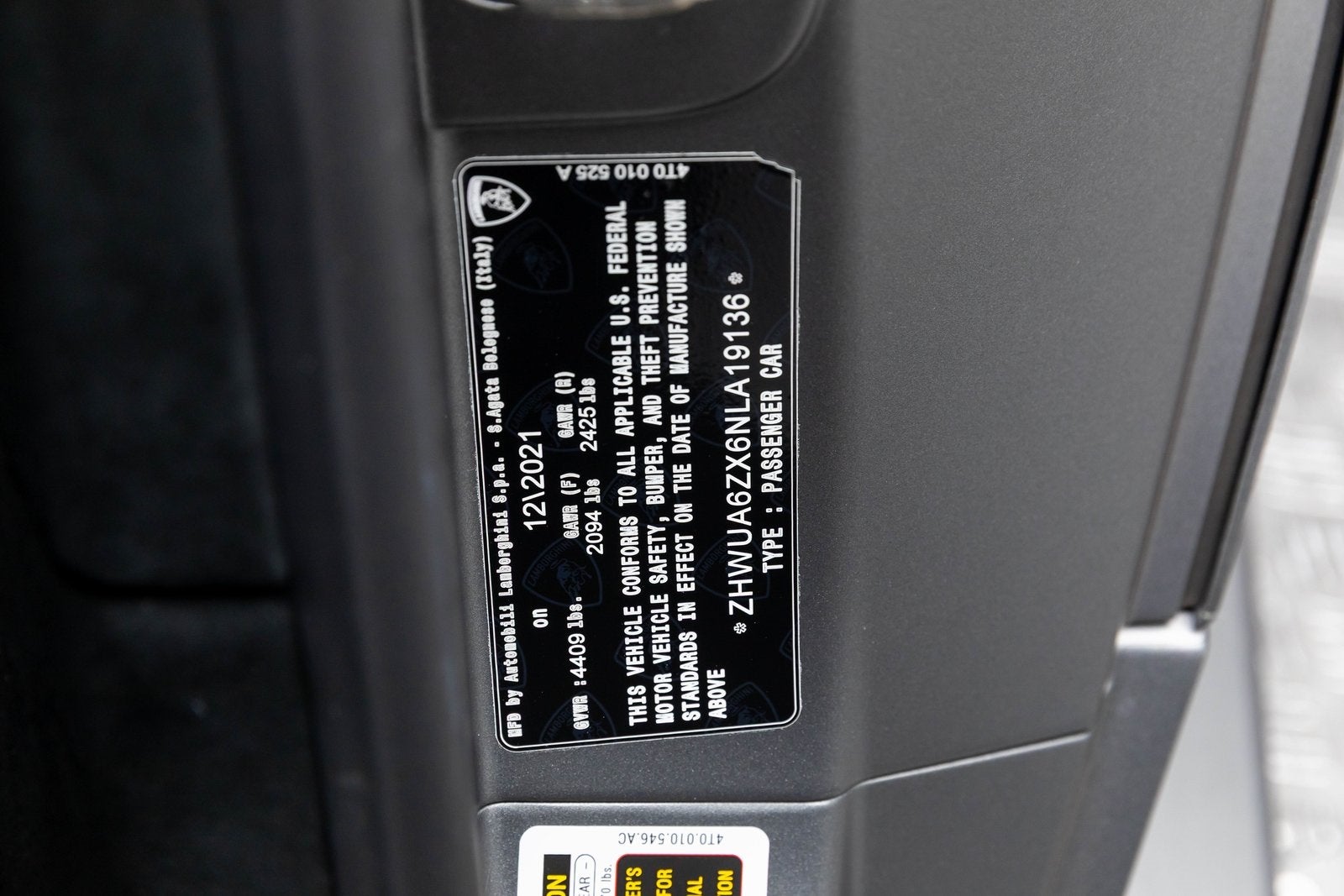 2022 Lamborghini Huracan STO Coupe