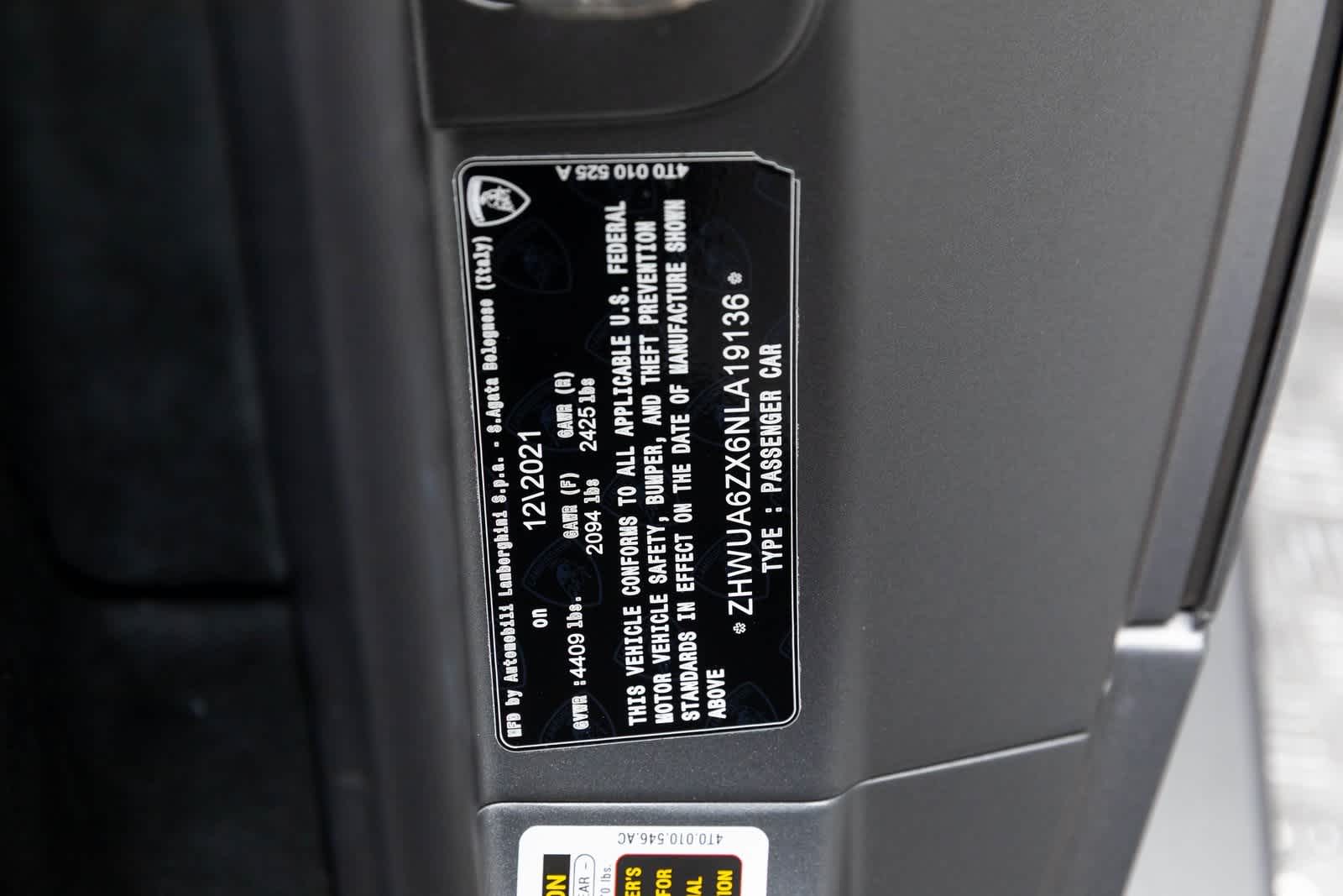 2022 Lamborghini Huracan STO Coupe